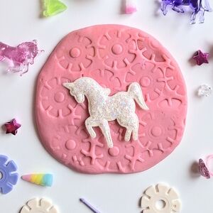 Play Dough Sensory Jar - Unicorn